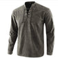 Coofandy V Neck Long Sleeves Shirt