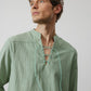 Coofandy V Neck Long Sleeves Shirt