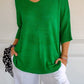 BARBARA PLAIN KNIT TOP