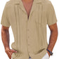 Casual Linen Relaxed Fit Shirt (US Only)