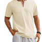 Casual Linen Style Henley Shirt (US Only)