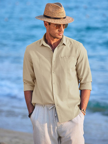 Casual Breathable Linen Shirts (US Only)