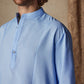 Casual Cotton Linen Mid-sleeve Shirt