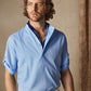 Casual Cotton Linen Mid-sleeve Shirt