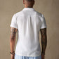 Solid Color Cotton Linen Simple Casual Shirt