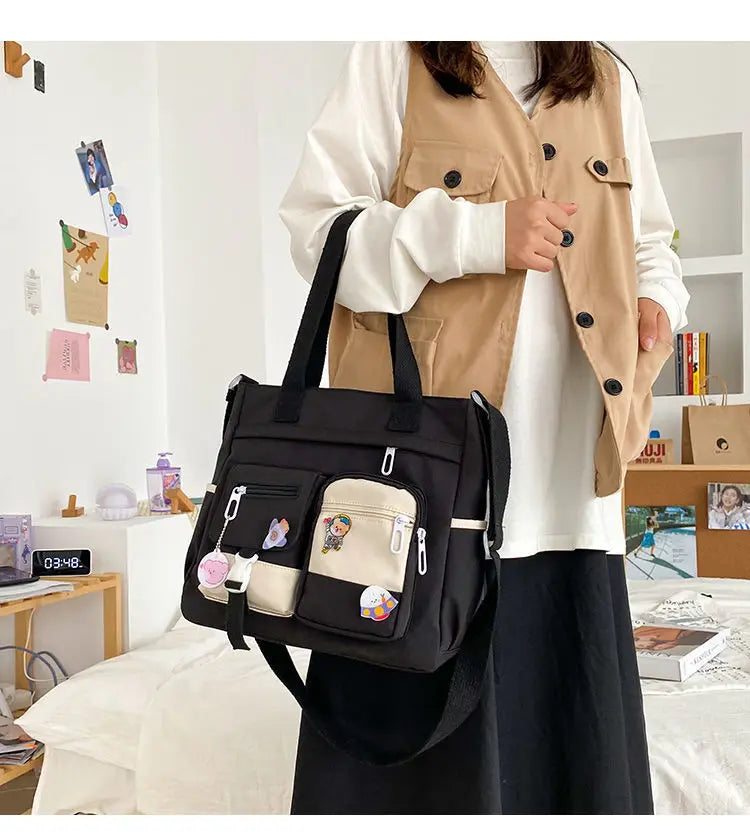 Aina Canvass Shoulder Bag