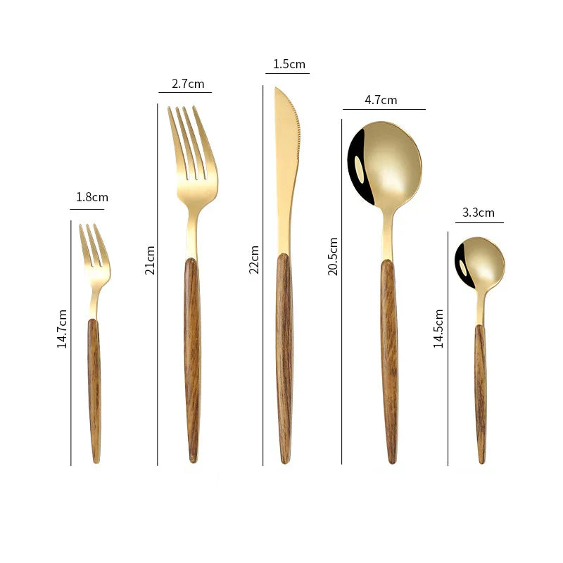 ACACIA WOOD CUTLERY