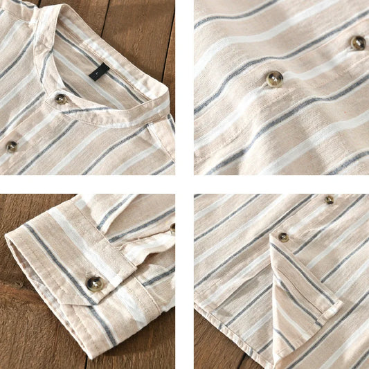 Alfonso Cotton&Linen Shirt