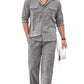 2-Piece Cozy Button Down Cotton Linen Sets (US Only)