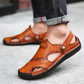 Brian | Orthopedic Leather Sandals