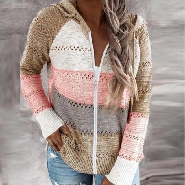 Elegant Striped Vintage Sweater